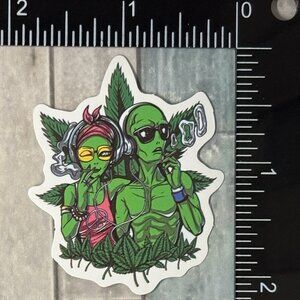 🌀10/$10🌀 Psychedelic 420 Reusable Waterproof Vinyl Sticker Decal